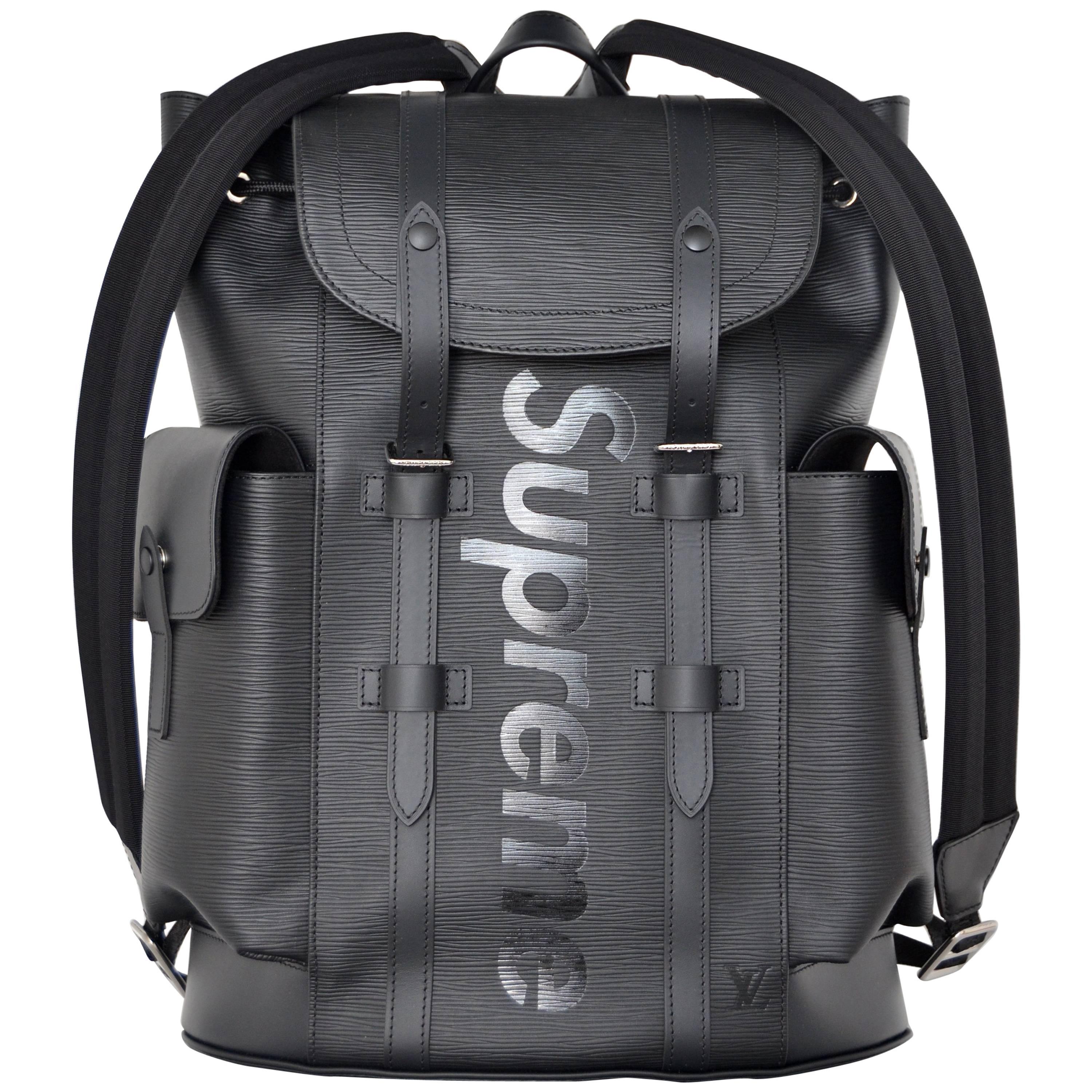 Louis Vuitton  Supreme Backpack  Epi Leather  SHW  Bagista